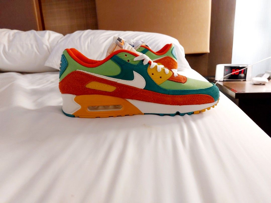Nike air max shop 27 green and orange