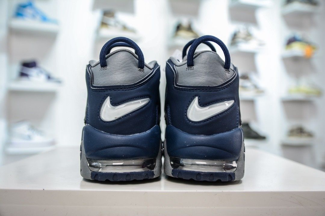 Nike Air More Uptempo Cool Grey Midnight Navy 2021 921948 003