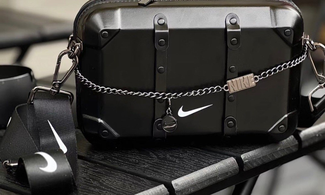 Nike black hard case crossbody, Women's Fashion, Bags & Wallets