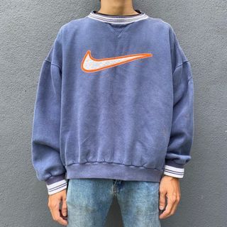 Nike Vintage 90’s Silver Tag Big Swoosh Sweatshirt