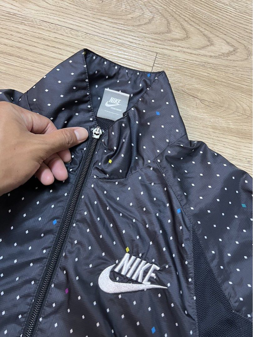 Nike polka best sale dot windbreaker