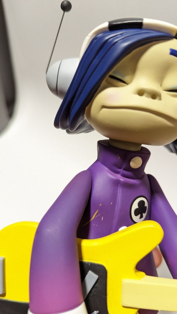 NOODLE Gorillaz kidrobot Red Edition Vinyl Collectible figure, 興趣及遊戲