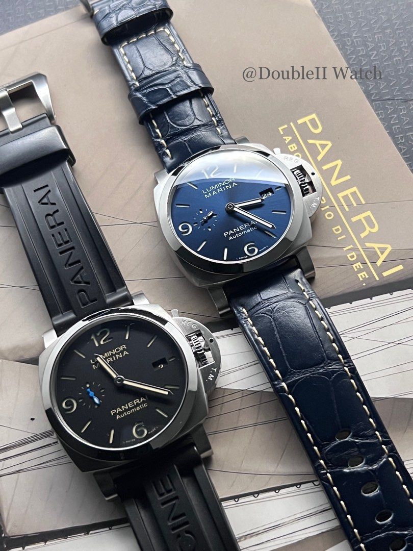 Panerai blue dial discount 44mm