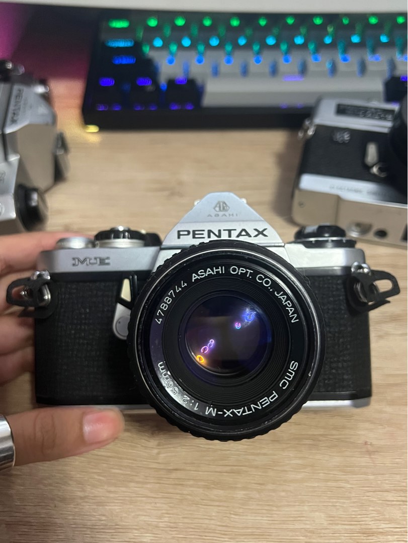 Pentax ME 35mm Film Camera, Photography, Cameras on Carousell
