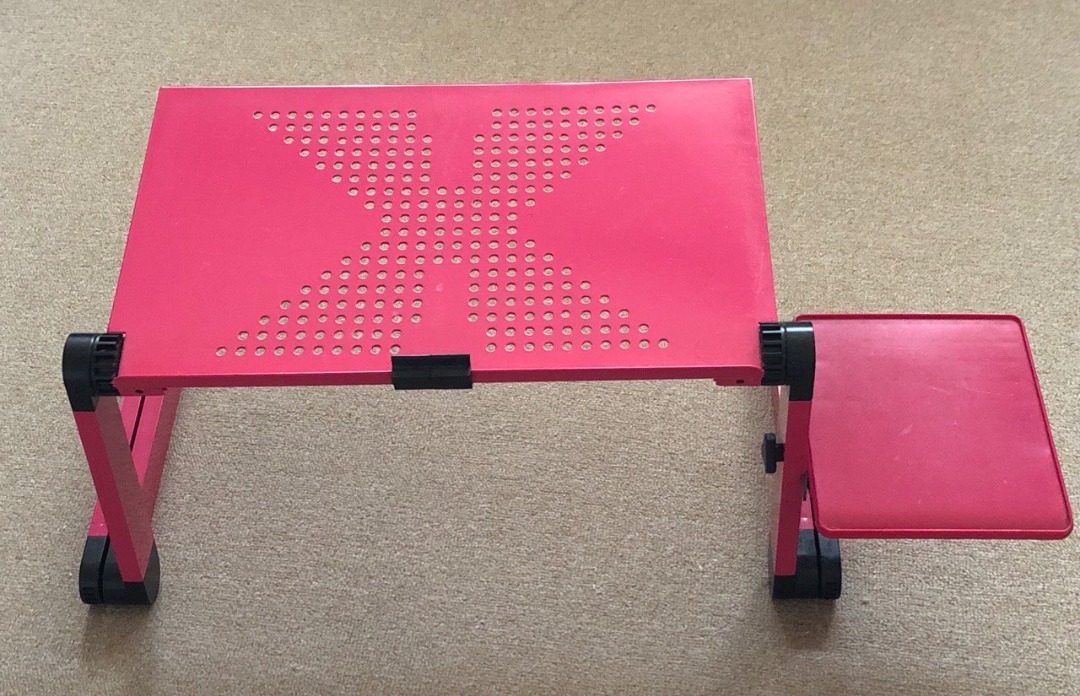 Pink Portable Laptop Adjustable Table, Computers & Tech, Parts