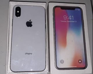 Pl iphone X 64gb mulus like new