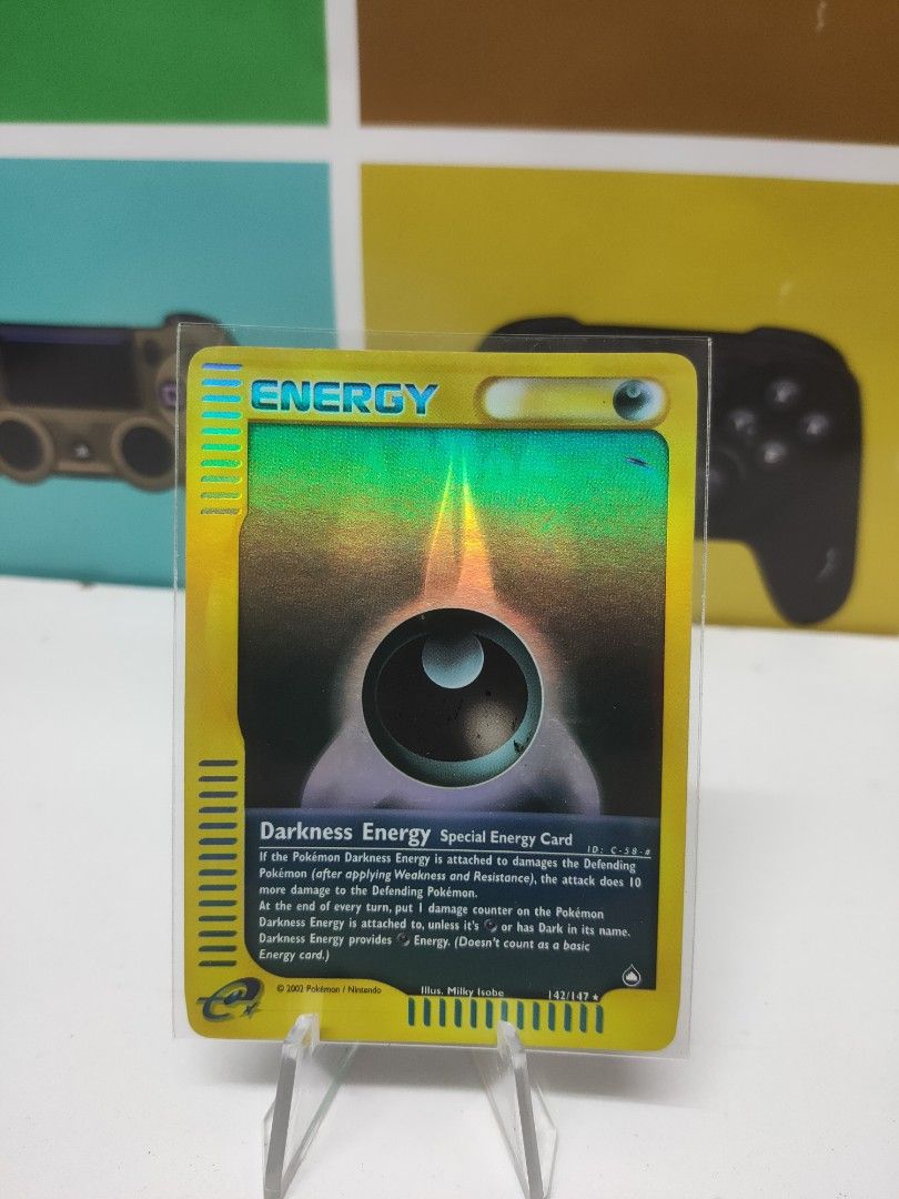 Pokemon TCG Energy 142/147 Holo, Hobbies & Toys, Toys & Games on Carousell
