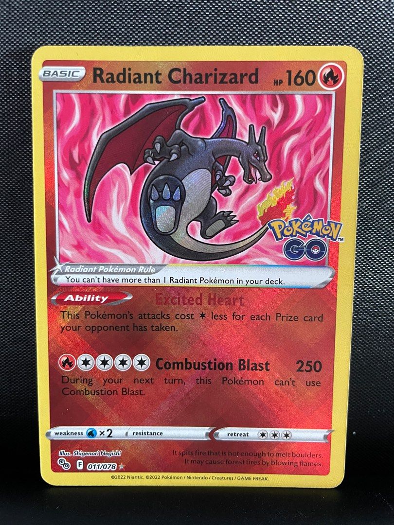 Charizard Radiante / Radiant Charizard (#011/78)