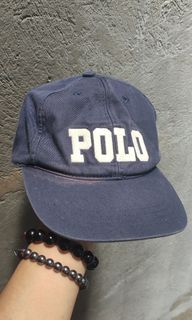 Polo Ralph Lauren vintage navy blue cap