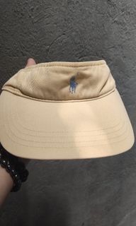 polo Ralph Lauren vintage yellow sun visor cap authentic