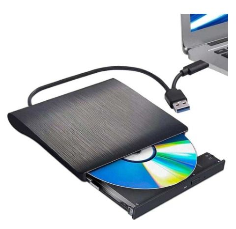 USB 2.0 Slim External Case Enclosure for 12.7mm IDE CD DVD ODD RW Burner  Drive