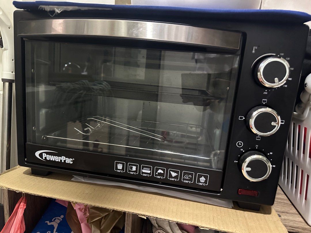 Powerpac Oven [Moving out clearing], TV & Home Appliances, Kitchen