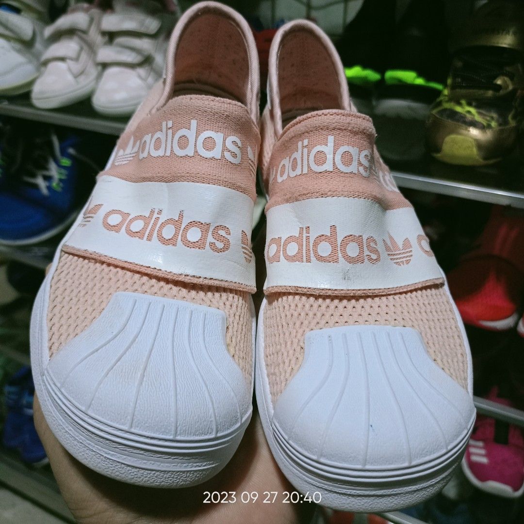 Preloved Adidas Superstar SMR 360 C Pink for Kids EG7886 Babies