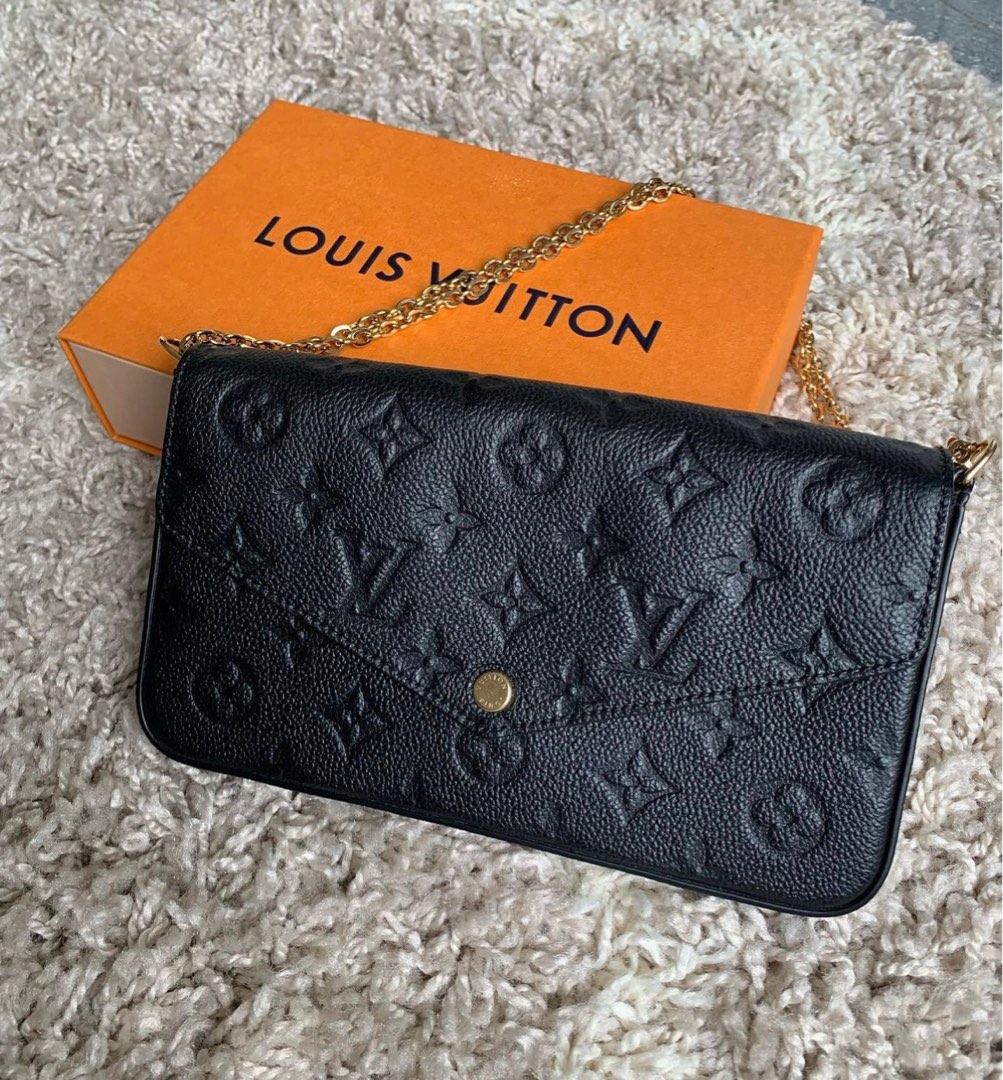 Louis Vuitton OTG MM in Black Empreinte, Luxury, Bags & Wallets on Carousell