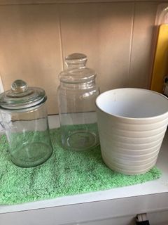 Preloved TERRARIUM Jars + IKEA Pot