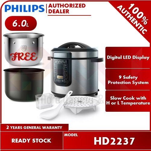 Periuk philips pressure sale cooker
