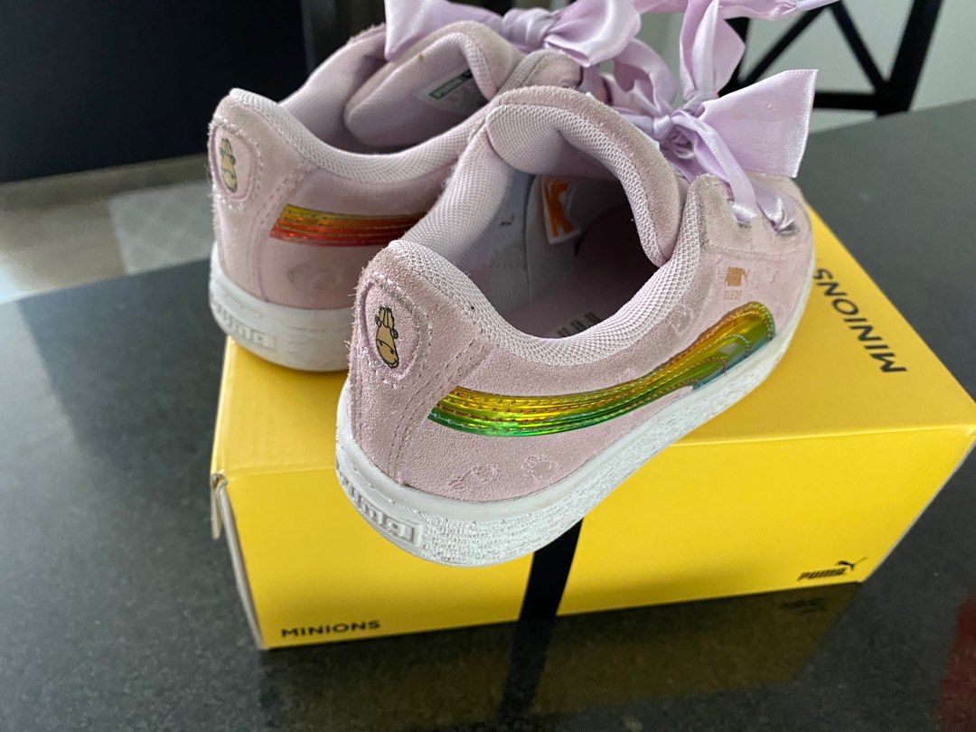 Puma x Minions Suede Girl Shoes