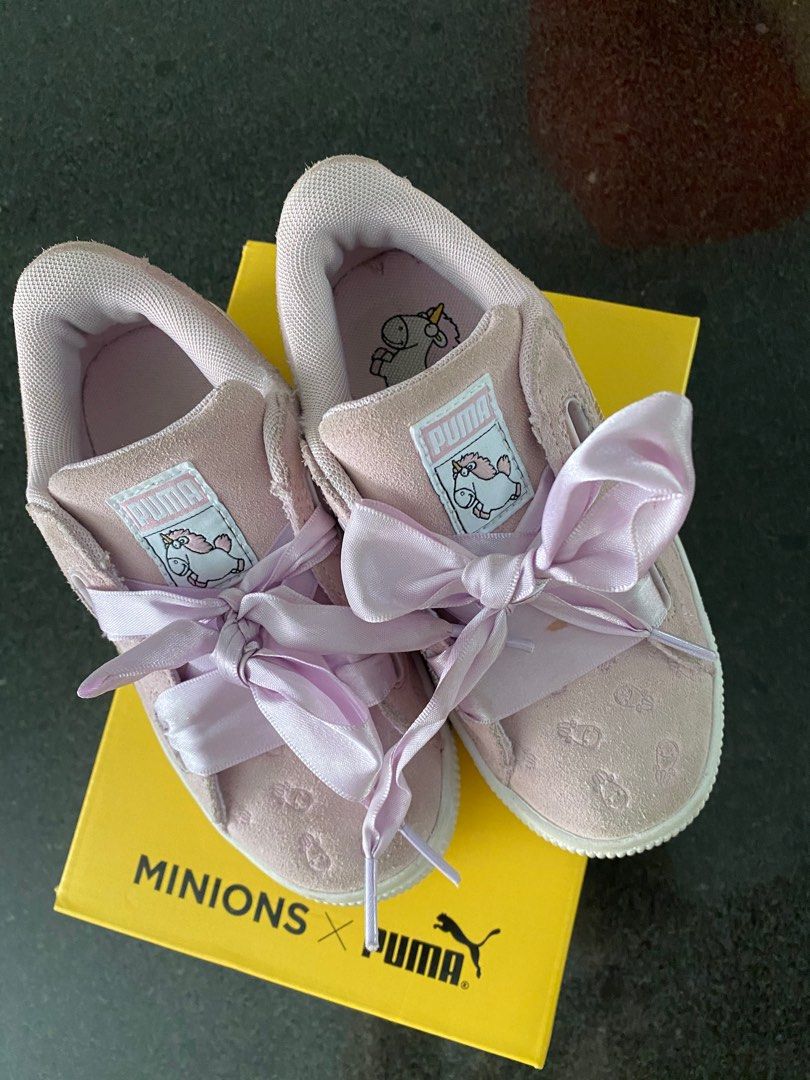 Puma x minions suede on sale
