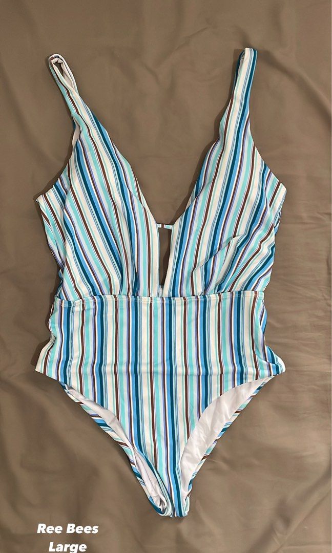Ree Bees One Piece Swimsuit, Women's Fashion, Swimwear, Bikinis ...