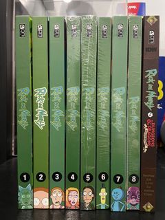 Rick and Morty Deluxe Edition Vol 1-8 plus Rick and Morty v Dungeons and Dragons