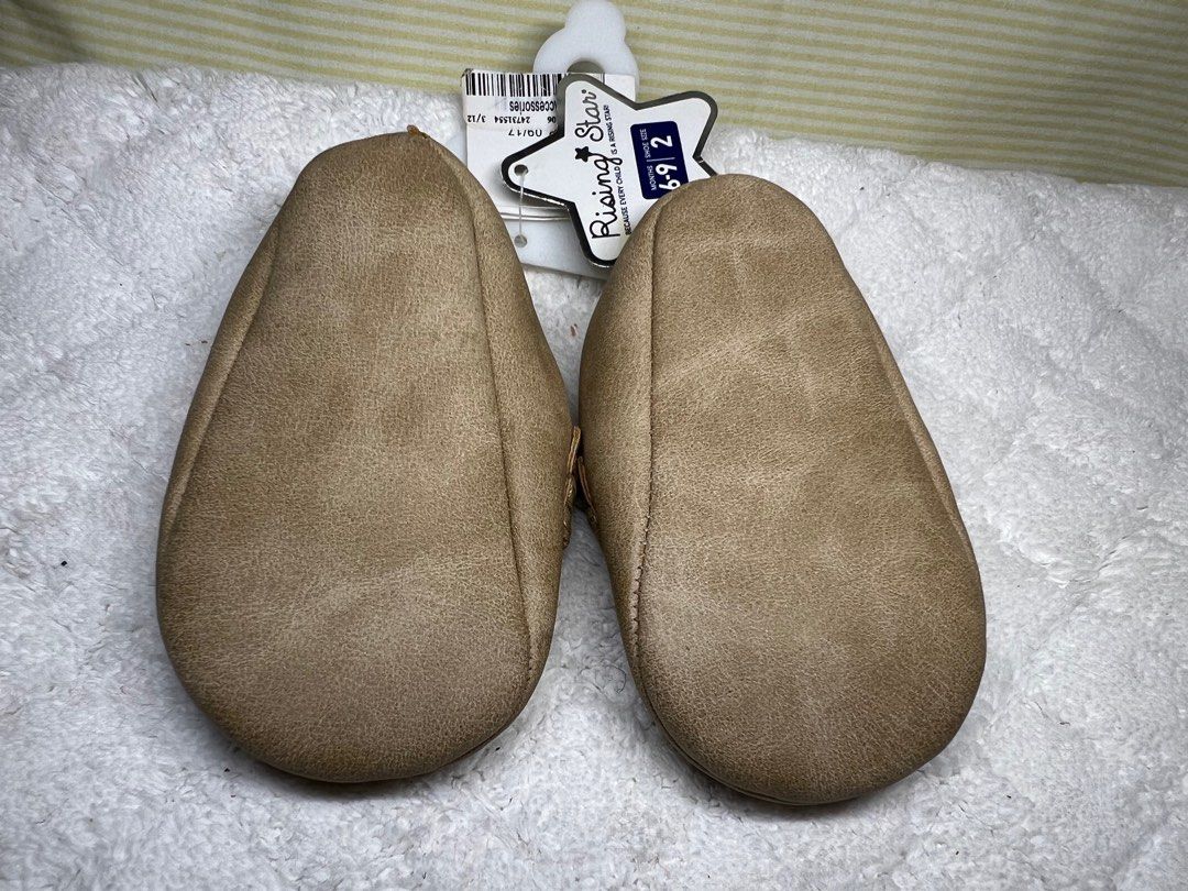 Rising Star Brown Dress Shoes for Baby Boys