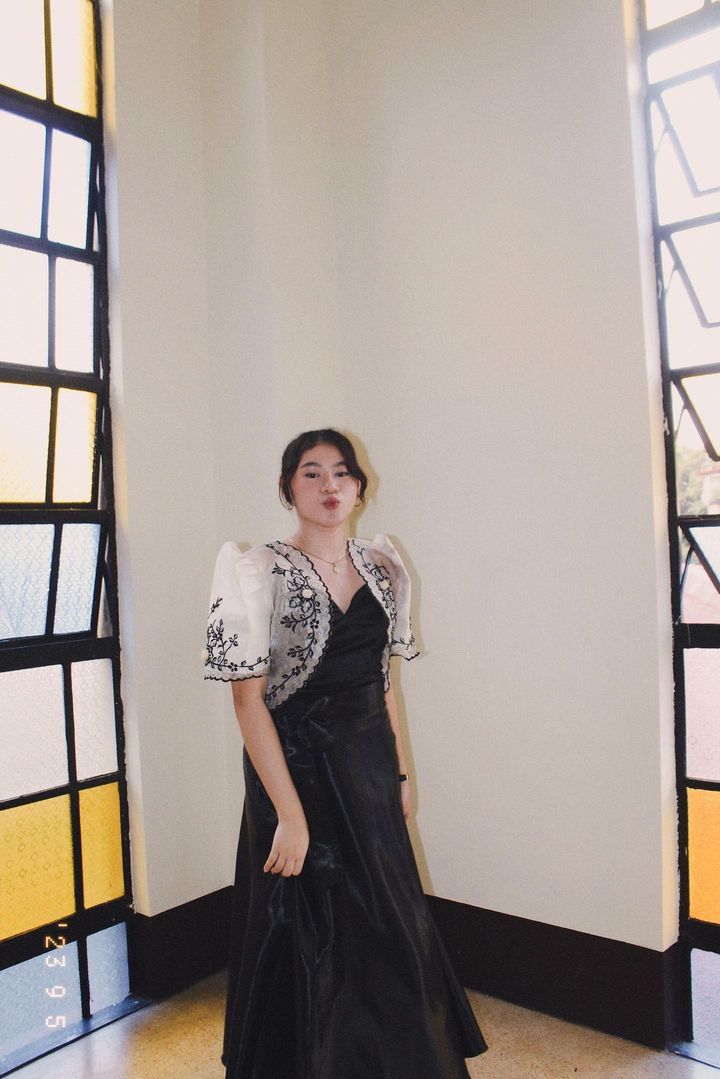Filipiniana dress cheap with bolero