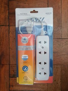 Royu 4 Gang Extension Cord in White