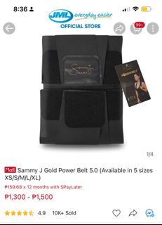 Sammy J Power Belt Medium