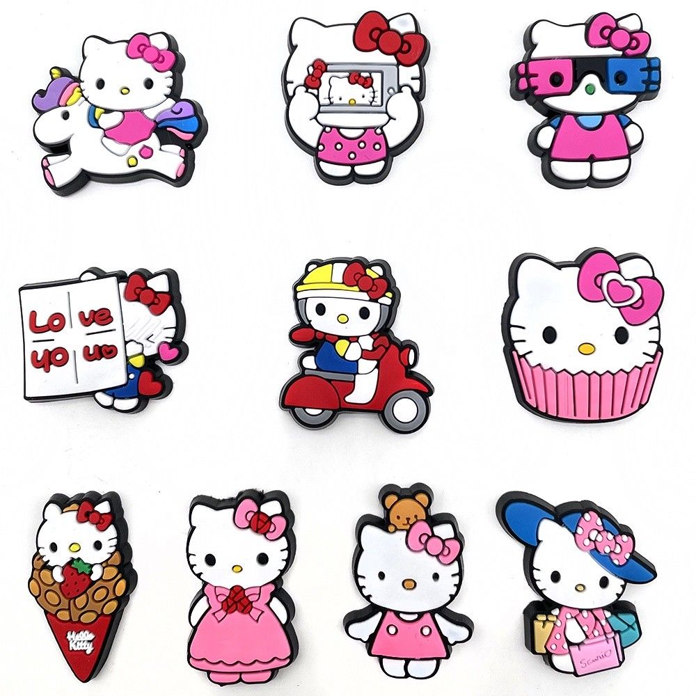 Clearance Sale Sanrio Croc Charms Kuromi Hello Kitty