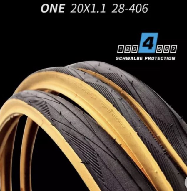 Schwalbe one 406 tyres 20 Sports Equipment Bicycles Parts