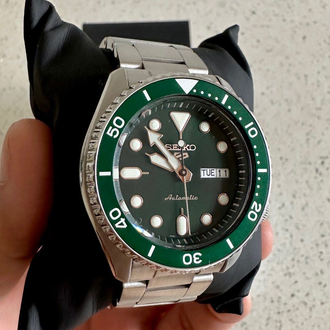 Seiko automatic green deals
