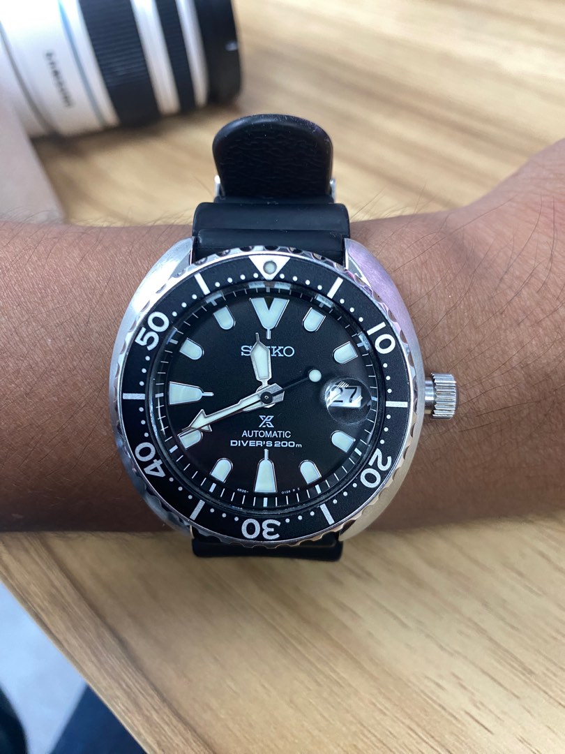 Seiko Prospex Automatic SRPC37 Mini Turtle Men s Fashion