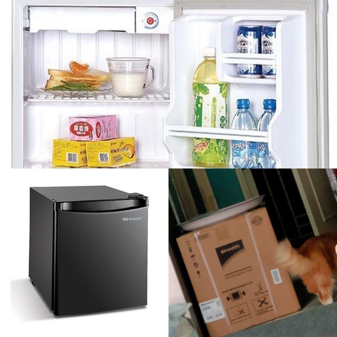 Sharp 60l hotsell mini bar fridge