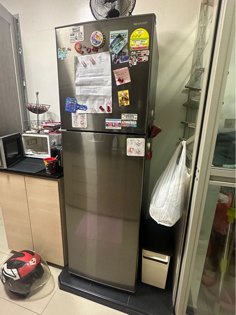 Sharp Refrigerator/ fridge [Moving out clearing], TV & Home Appliances