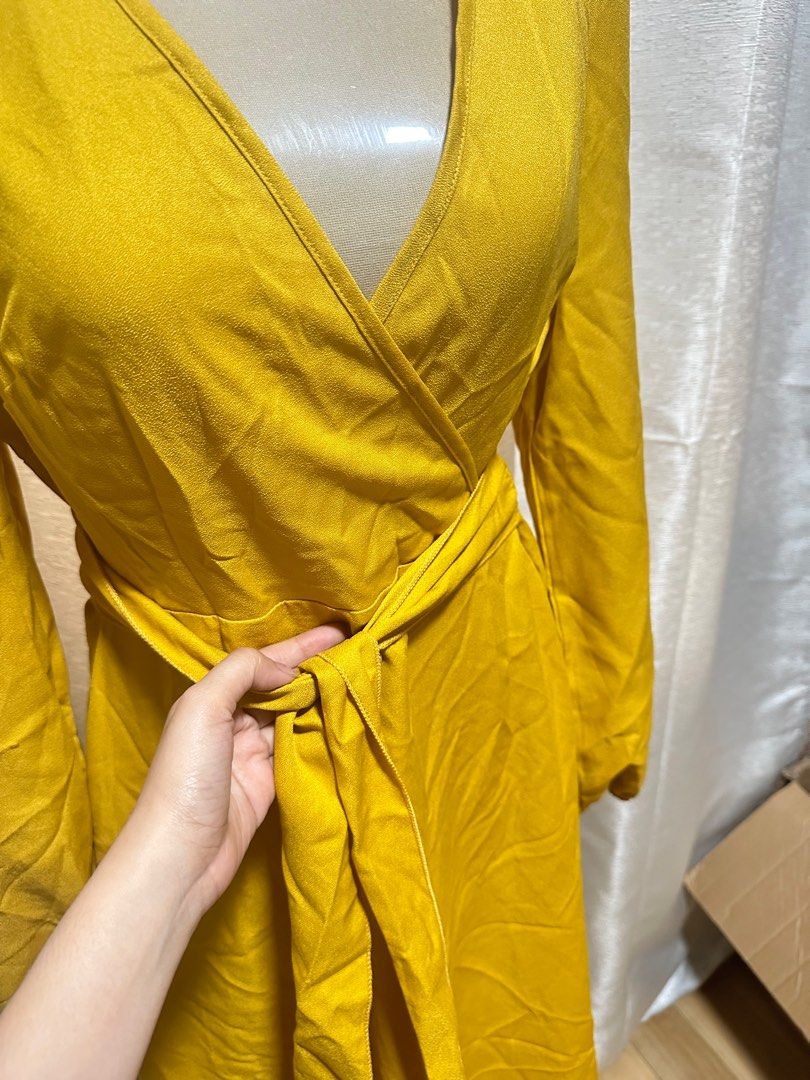 SHEIN brand new mustard yellow elegant classy semi formal longsleeves conservative maxi long dress, Women's Fashion, Dresses & Sets, Dresses on Carousell SHEIN brand new mustard yellow elegant classy semi formal longsleeves conservative maxi long dress, Women's Fashion, Dresses & Sets, Dresses on Carousell