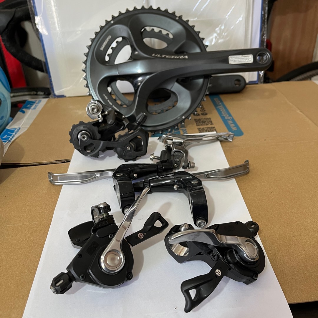 Shimano Ultegra SG-X 50-f FC-6750 SG-X 9S/10S 34F Crankset, Shimano ...