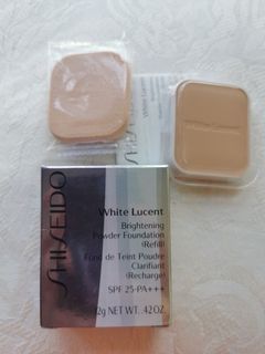 Shiseido white lucent brightening powder foundation refill spf 25.pa+++