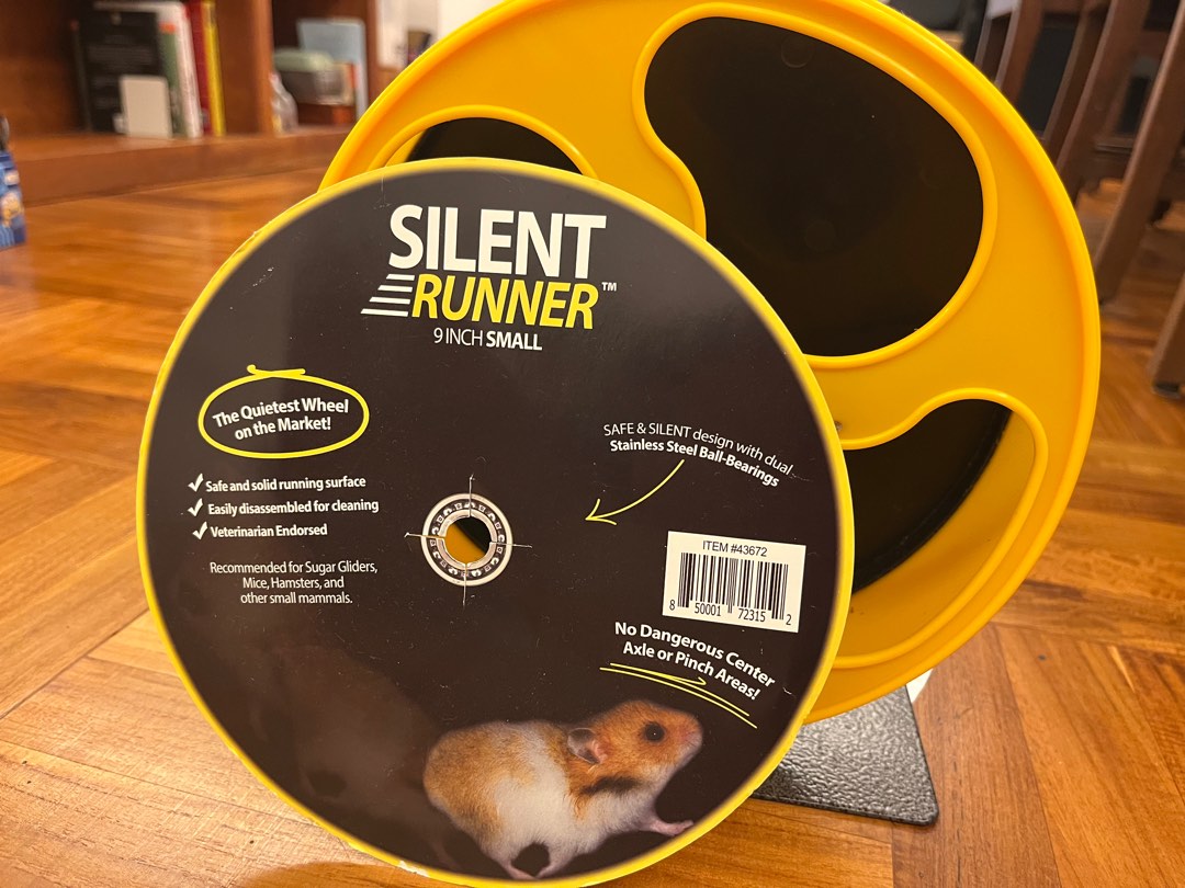 9 inch silent hamster hotsell wheel