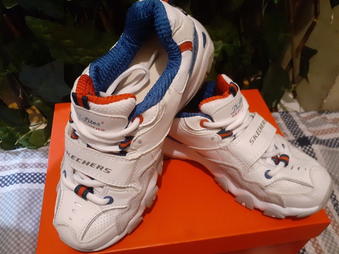 Skechers d lites 2 womens orange 2025