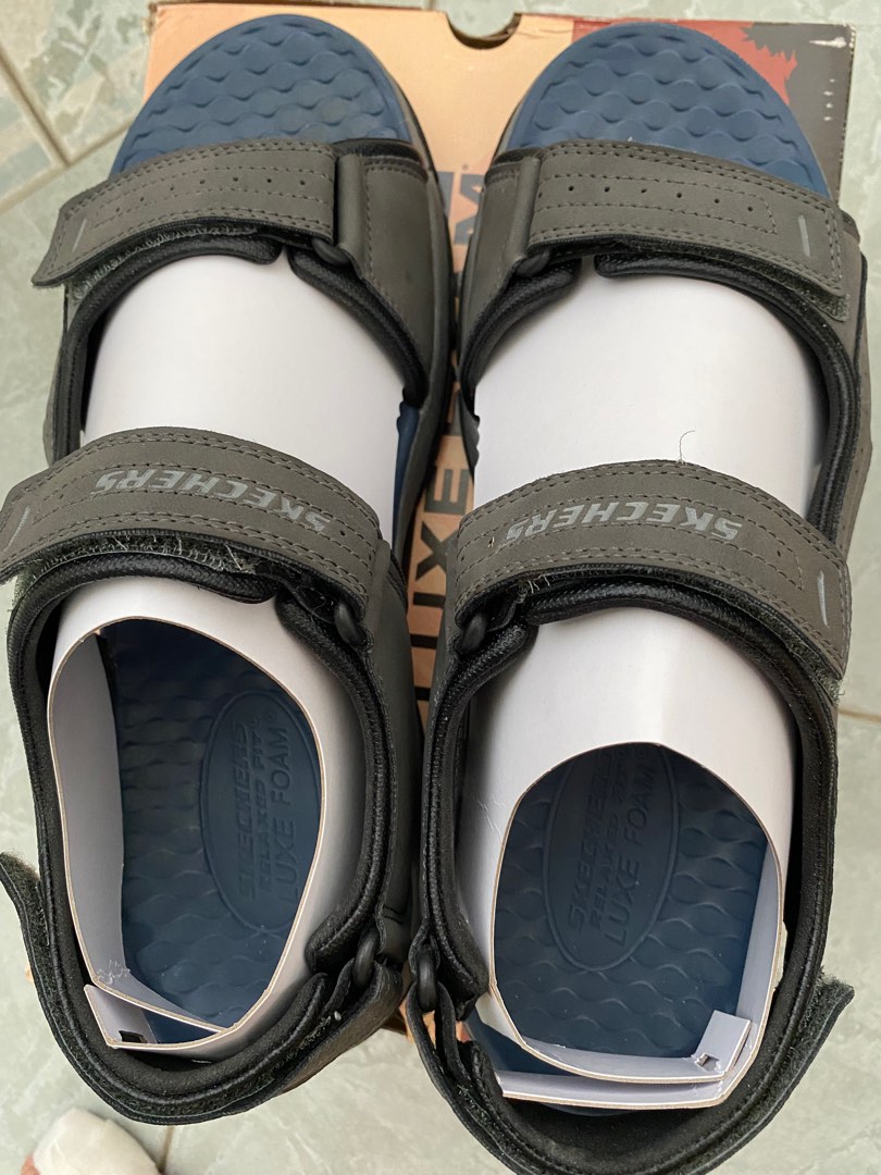 Skechers men sandal relax fit Men s Fashion Footwear Flipflops
