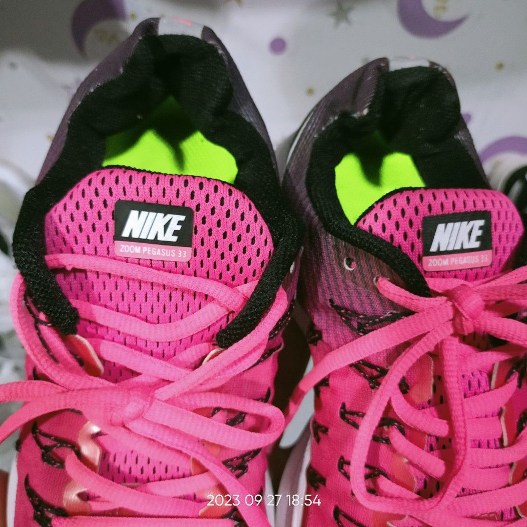 Air zoom pegasus deals 33 pink black