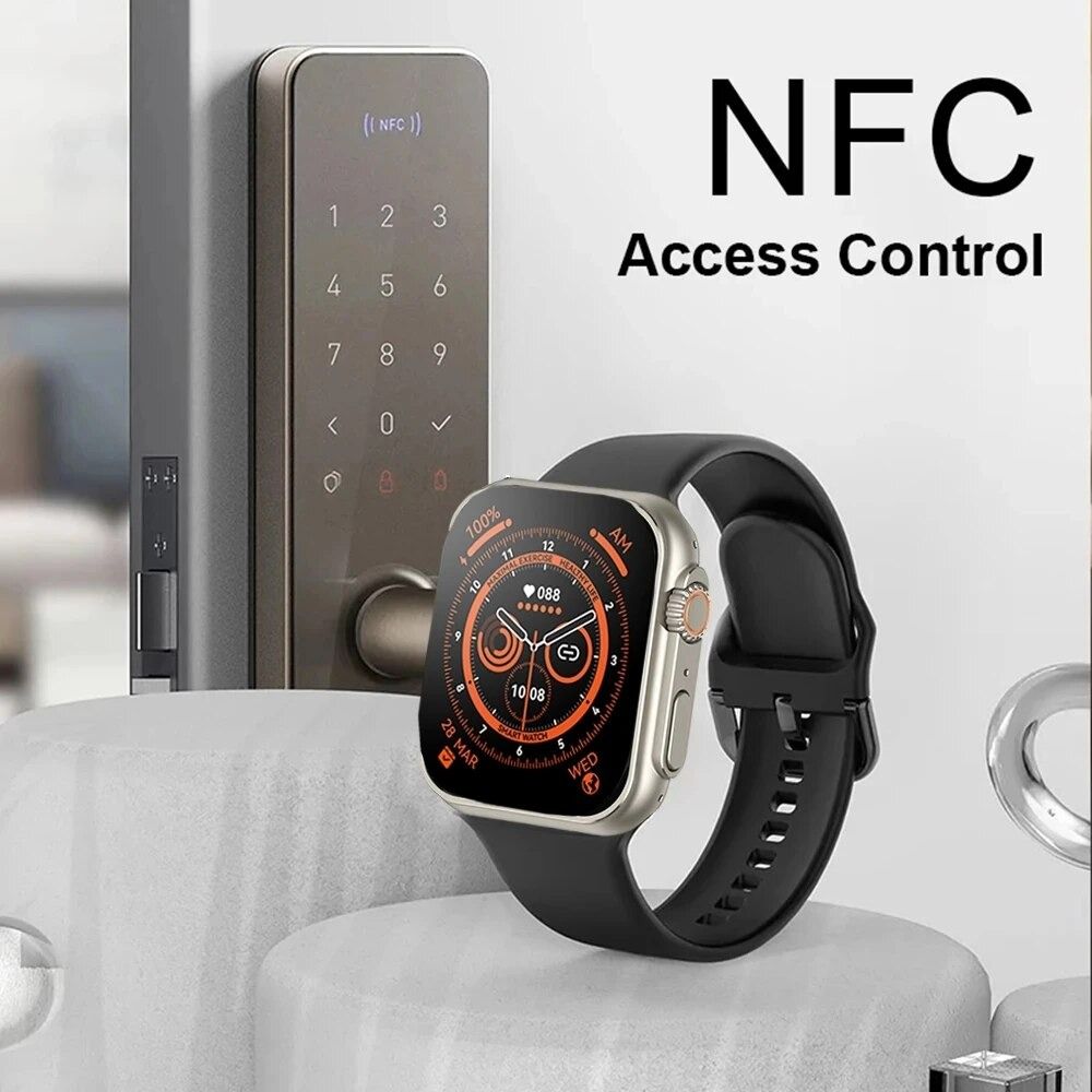 Smartwatch with nfc and gps top