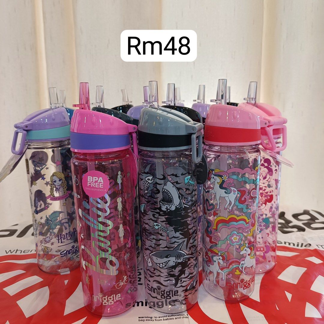 Smiggle water bottle, Furniture & Home Living, Kitchenware & Tableware, Water Bottles & Tumblers
