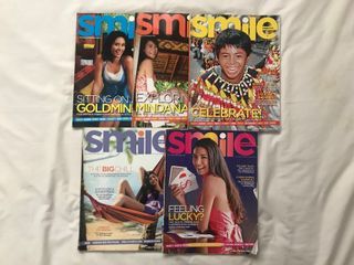 SMILE magazines bundle 1, 5 pcs