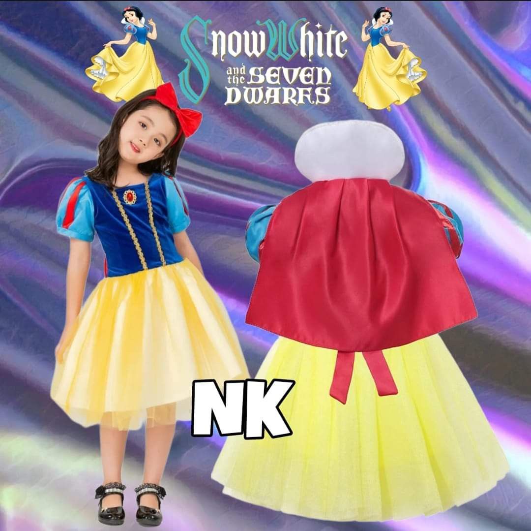 Snow white Costume for all event, Babies & Kids, Babies & Kids Fashion on  Carousell