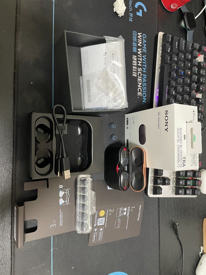Sony WF 1000XM3 like new cheap Audio Earphones on Carousell
