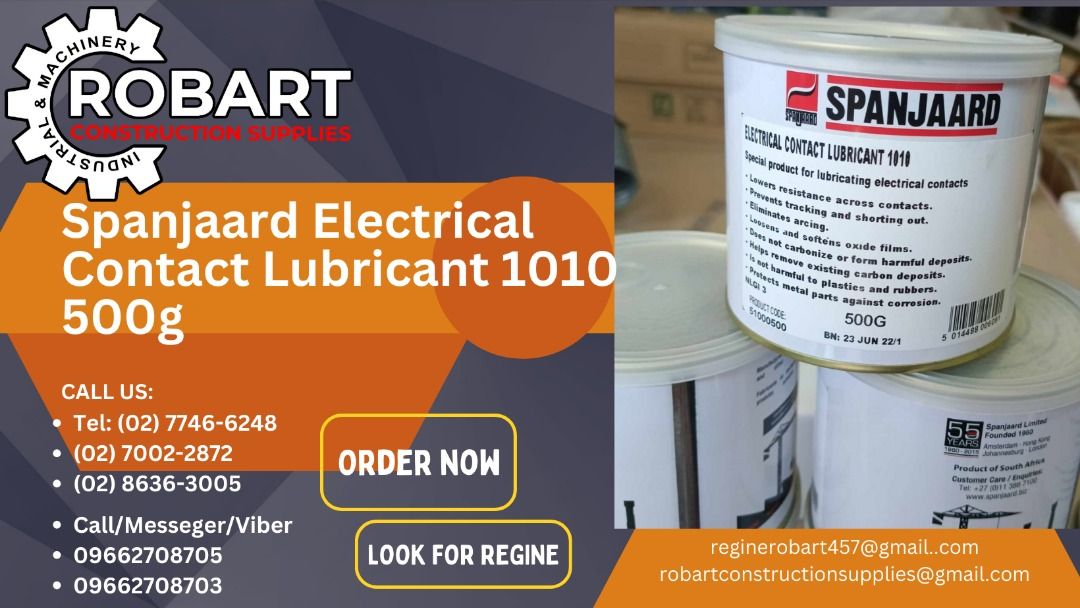 Spanjaard Electrical Contact Lubricant 1010 500g, Commercial