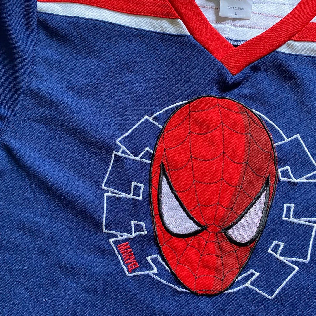 Spider man sale hockey jersey