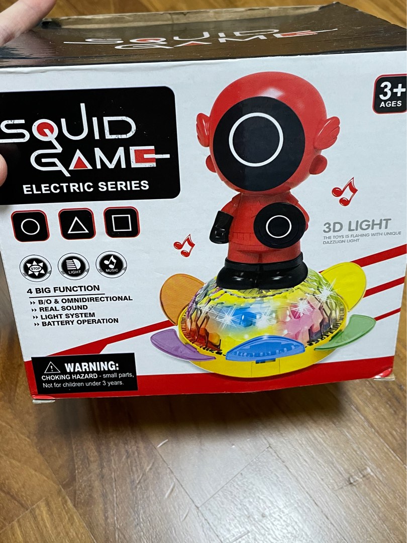 Squid game electric series with sound, Babies & Kids, Infant Playtime
