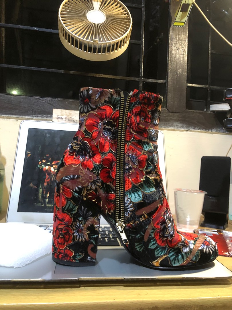 Steve madden new arrivals floral booties
